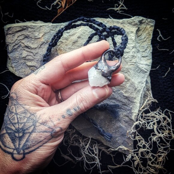 Ethically Sourced Quartz Necklace - Picture 4 of 7